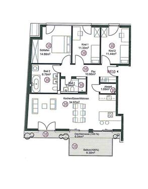 Foto - 4 Zimmer Etagenwohnung in Leipzig