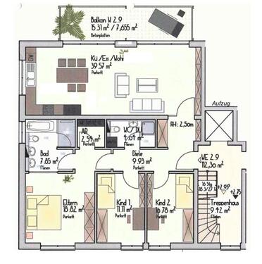 Foto - Neuwertige 4-Zimmer Wohnung in Bamberg Ost zu vermieten