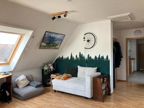 Foto - helle Dachgeschoss Wohnung mit Balkon