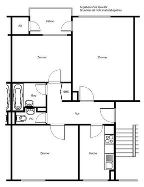 Foto - Etagenwohnung in Frankfurt am Main
