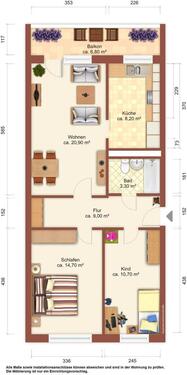 Foto - 3 Zimmer Etagenwohnung zur Miete in Olbersdorf