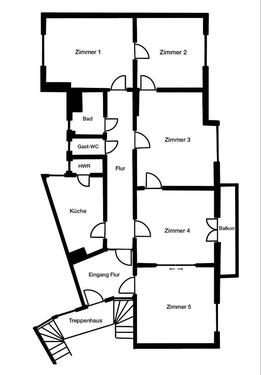 Foto - 5 Zimmer Dachgeschoßwohnung in Celle