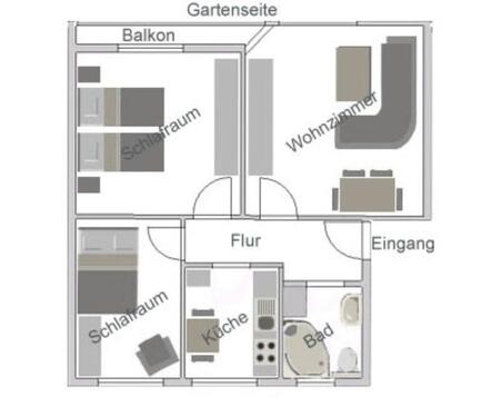 Foto - 2 Zimmer Etagenwohnung zur Miete in Bremerhaven