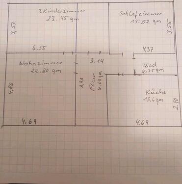 Foto - Großzügig, kernsanierte Dachgeschoßwhg ab 04.26 zu vermieten