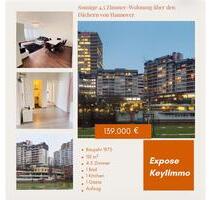 Sonnige 4,5 Zimmer-Wohnung über den Dächern von Hannover