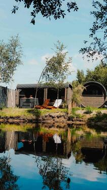Foto - Ferienhaus mit Sauna und Whirlpool direkt am See,Wellness