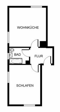 Foto - 1 Zimmer Etagenwohnung in Ludwigshafen am Rhein