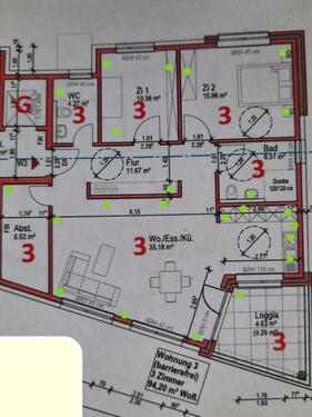 Foto - 3 Zimmer Wohnung Bordenau ca. 100m2 Baujahr 2021 ab 01.04.26