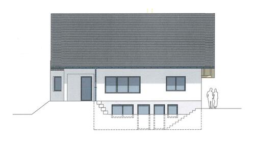 Foto - Moderne 3-Zimmer-Souterrainwohnung (71m²) mit Garten