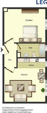 Foto - Etagenwohnung zur Miete in Hamm