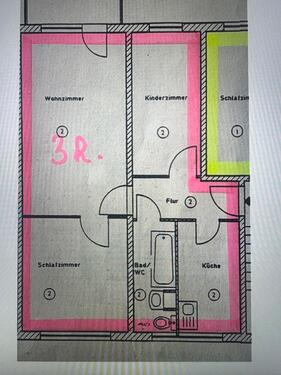 Foto - 3 Zimmer Wohnung mit Balkon im 2. OG in Treffurt