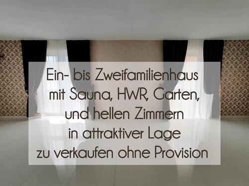 Foto - Freistehendes Haus– EFH mit opt. Einliegerwohnung Sauna Hessental