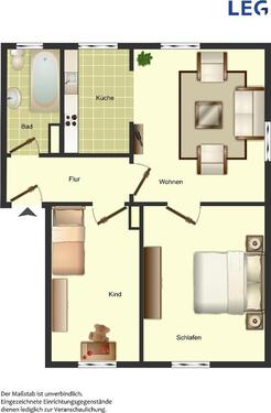 Foto - Etagenwohnung zur Miete in Hamm