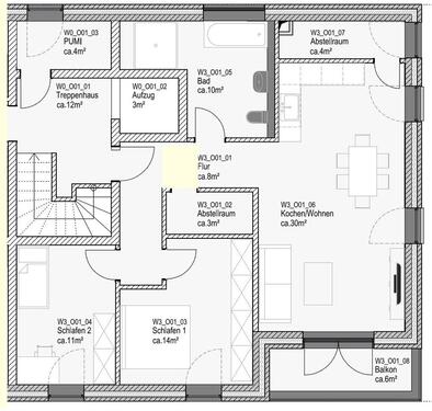 Foto - 3 Zimmer Etagenwohnung in Delmenhorst