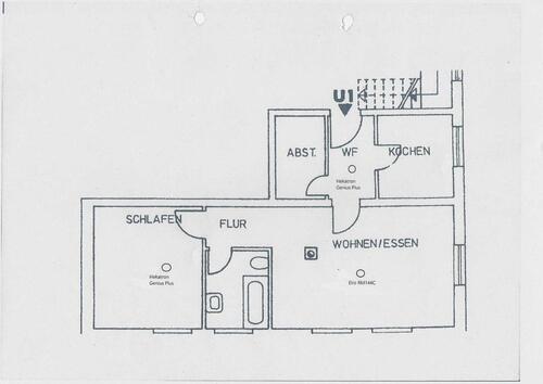 Foto - 2 Zi.-Wohnung in Emskirchen - 500,00&nbsp;EUR Kaltmiete, ca.&nbsp; 54,00&nbsp;m&sup2;