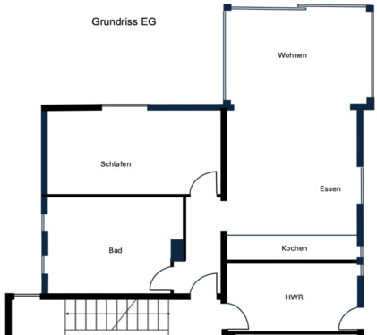 Foto - 2.5 Zimmer Erdgeschoßwohnung zur Miete in Kassel