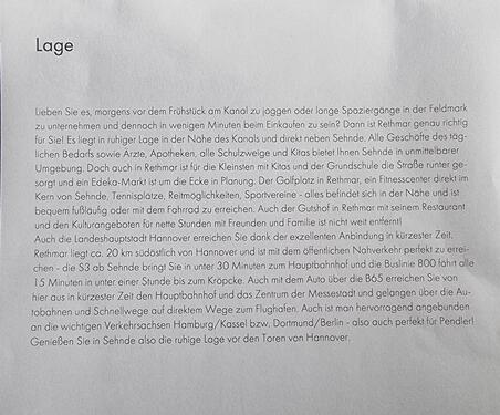 Foto - Erdgeschoßwohnung in Sehnde zur Miete