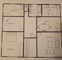 Helle 5 Zimmer OG-Wohnung in Herbertingen-Marbach