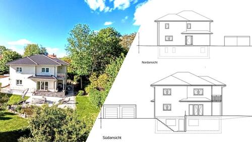 Foto - Nähe München: Großes Einfamilienhaus mit viel Garten zu verkaufen