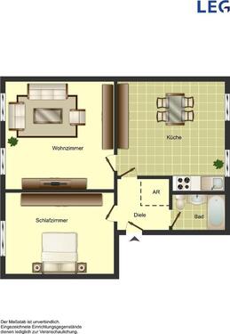 Foto - Etagenwohnung zur Miete in Hamm