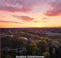 5 Zimmer mit spektakulärem Fernblick,2 Bädern und Penthouse-Flair - Mainz Lerchenberg