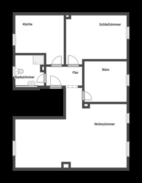 Foto - 3-Zimmer-Wohnung in Dortmund - 669,00 EUR Kaltmiete,