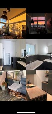 Foto - Untermiete: Möblierte 2-Zimmer Loftwohnung mit Balkon