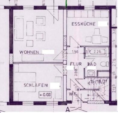 Foto - 2 Zimmer Erdgeschoßwohnung zur Miete in Bad Driburg