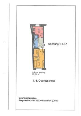 Foto - Attraktive 1-Zimmer-Wohnung in ruhiger, zentrumsnaher Lage