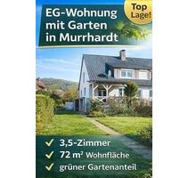 Charmante 3,5-Zimmer-Wohnung, 72 m², komplett modernisiert, großz - Murrhardt