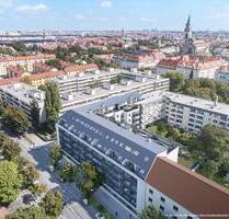 Möblierte 1-Zi.-Whg mit West-Loggia ab Juni 2026 in guter Lage - München Sendling-Westpark