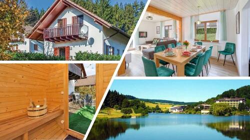 Foto - Ferienhaus Nina für 9p - See, Wald, Sauna, WLAN LM-Angebote