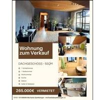 Helle Dachgeschoss Wohnung mit Balkon und Stellplatz in Augsburg