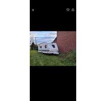 Wohnwagen Stellplatz auf einer Wiese - Marl