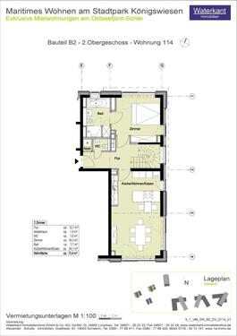 Foto - Etagenwohnung zur Miete in Schleswig