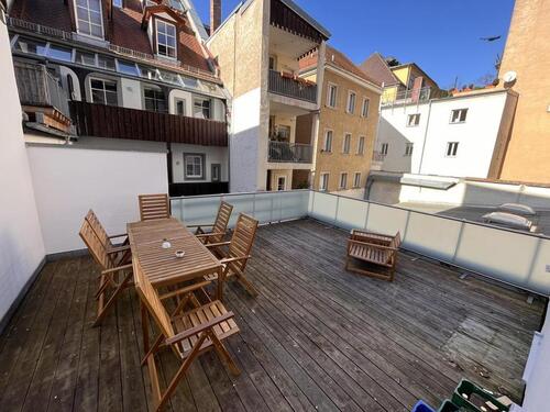 Foto - Exklusive 3,5-Zi.-Altstadt-Wohnung mit 12,98 m² Dachterrasse im Zentrum der Altstadt