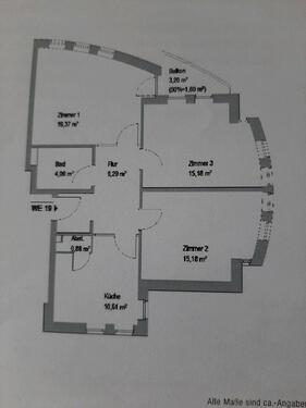 Foto - Verkaufe 3 Zimmer Wohnung 74 m2