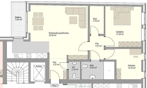 Foto - 3 Zimmer Etagenwohnung zur Miete in Wadersloh