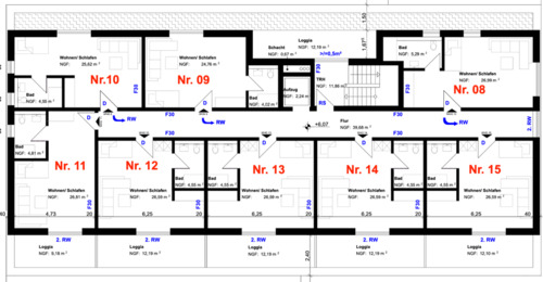 Foto - Etagenwohnung in Verden (Aller) zur Miete