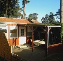Gemütlicher Bungalow Kaminofen Hund Ostsee Campingplatz Pepelow - Neubukow