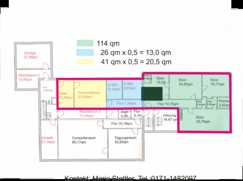 Foto - Büro-Praxisfläche zur Miete in Kues