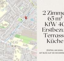 2-Zimmer-Wohnung, 65 m², Erstbezug, EBK, zentral in Papenburg