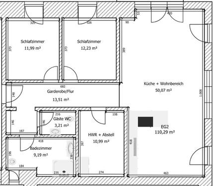 Foto - 3 Zimmer Erdgeschoßwohnung zur Miete in Rittersdorf