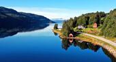 Foto - Ferienhaus in Mittel Norwegen direkt am Fjord mit 25PS Motorboot