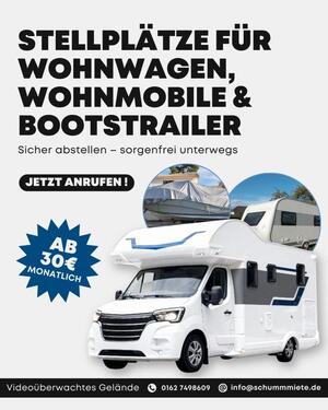 Foto - Stellplätze zu vermieten – für Wohnwagen, Wohnmobile, Boote & Anh