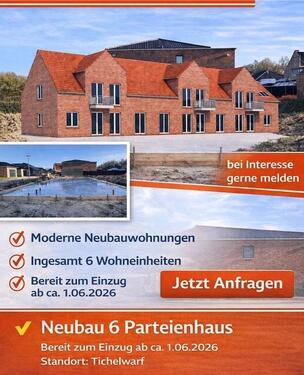 Foto - Moderne Neubauwohnungen - 999,00&nbsp;EUR Kaltmiete, ca.&nbsp; 20,00&nbsp;m&sup2;&nbsp;Wohnfl&auml;che