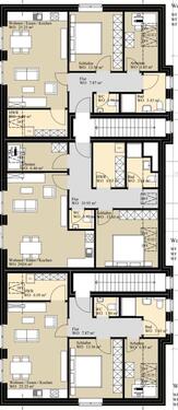 Foto - Etagenwohnung mit 20,00 m&sup2; in Weener zur Miete