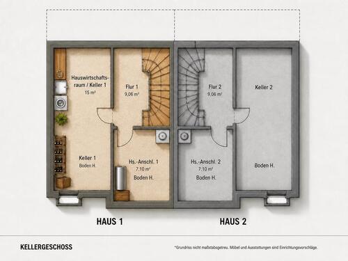 Foto - 5 Zimmer Doppelhaushälfte in Würzburg