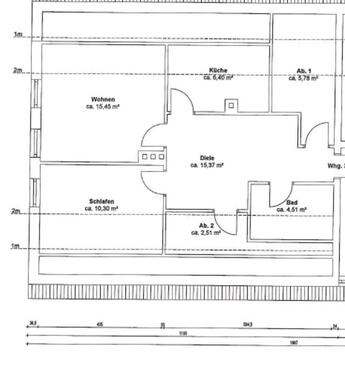 Foto - 2 Zimmer Etagenwohnung zur Miete in Königsbrunn