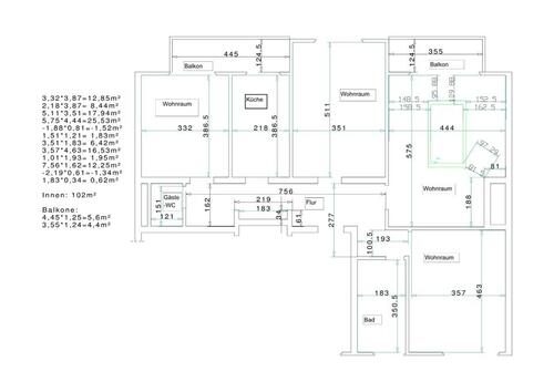 Foto - Gepflegte 4-Zi-Wohnung in Köln Bickendorf, frei ab 01.01.2026